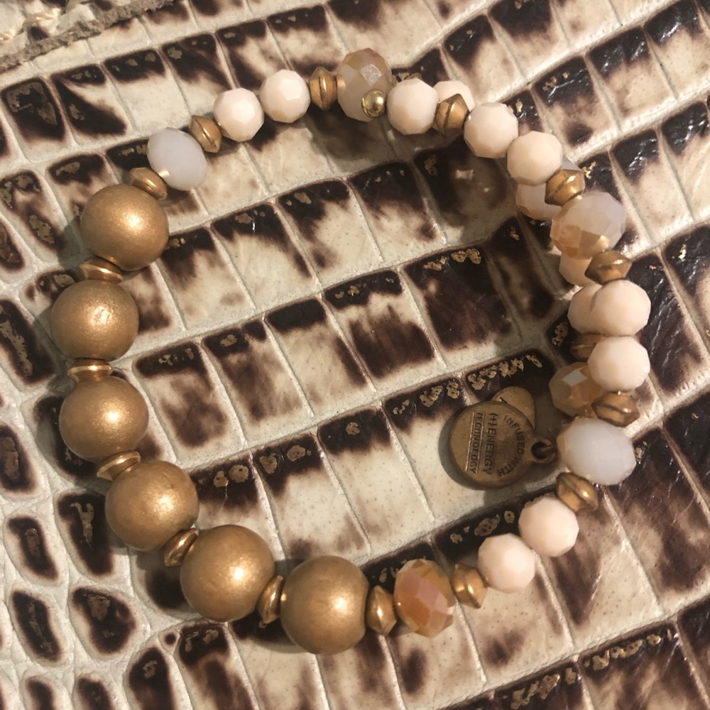 Alex and Ani beaded bracelet